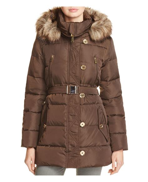 womens winter coats michael kors|Michael Kors ladies padded coats.